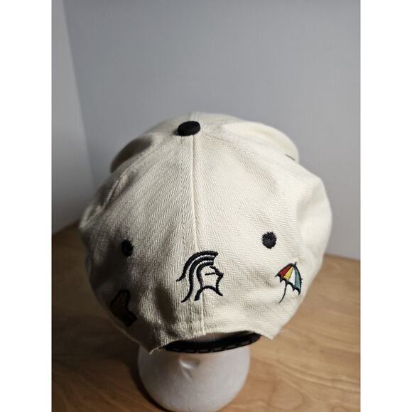 Vintage Jacobsen Anaheim '98 Snapback Adjustable Hat by Swingster - White/Black - Picture 4 of 6